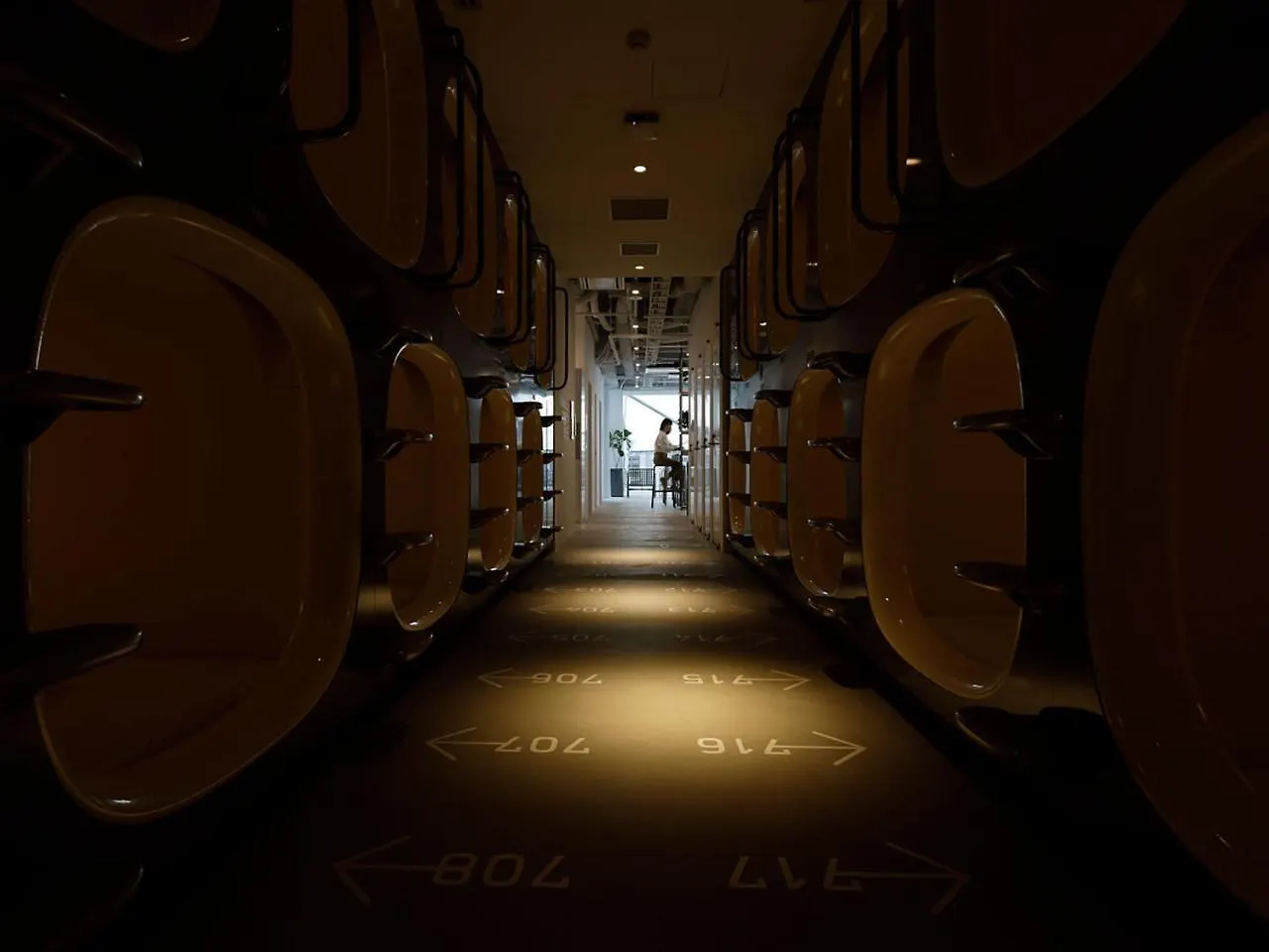 Nine Hours Shin Osaka Station Hotel a capsule